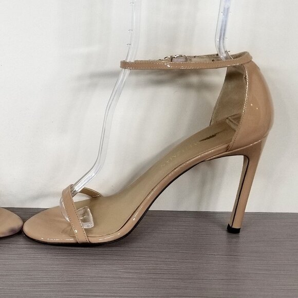Stuart Weitzman Nudistcurve Ankle Strap Sandal, Womens Size 7.5 M - Picture 8 of 13